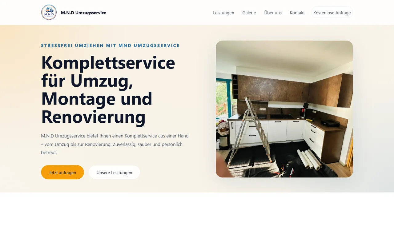 MND Umzugsservice — Servicios de Mudanza