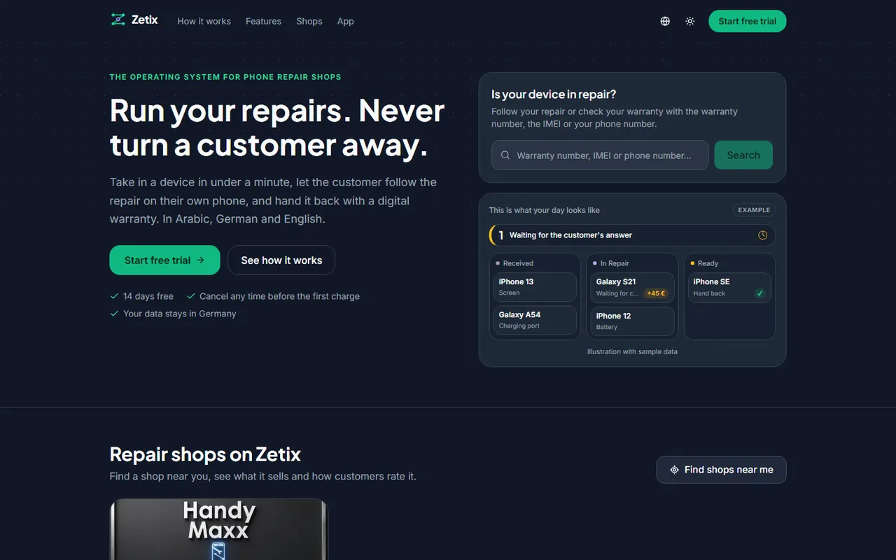 Zetix — Plataforma SaaS